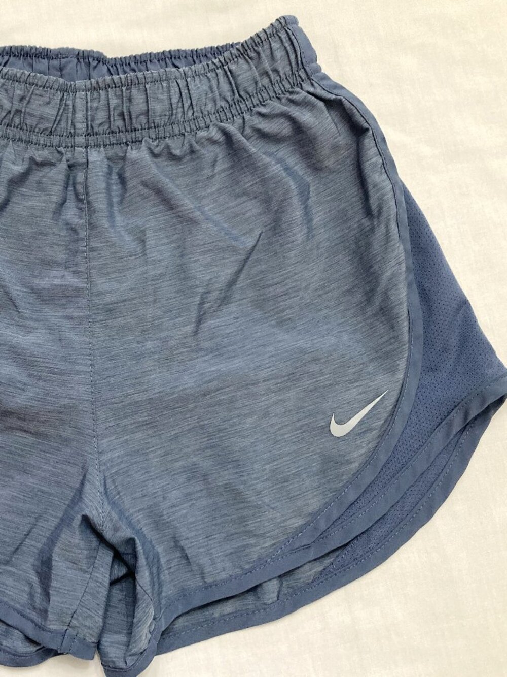 Share Nike Dri Fit Running Shorts Heather Blue Women’s XS
